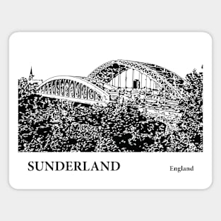 Sunderland England Magnet